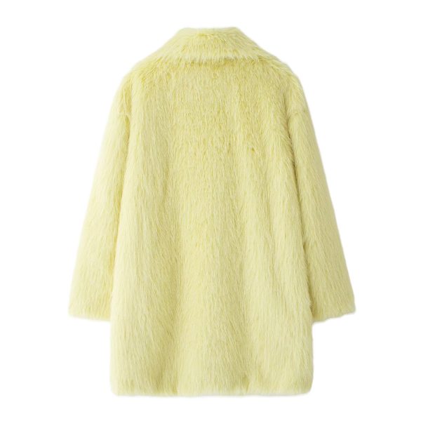 Winter Artificial Fur Effect Coat for Women - Image 6