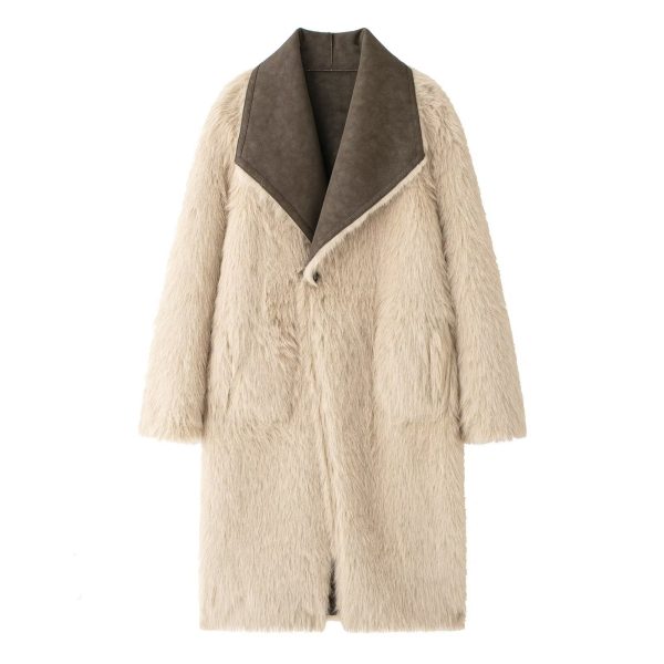 Autumn Winter Women’s Double-Sided Long Wear Overcoat - Image 3