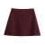 Wine Red Skirt