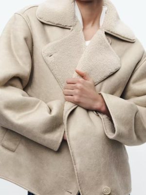 Women’s Bronzing Double-Sided Jacket Coat