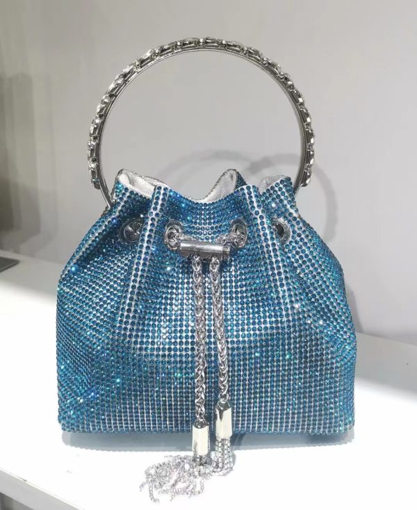 Premium Rhinestone Dinner Handbag - Image 3