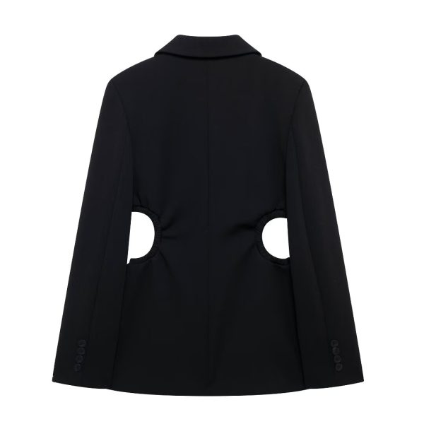 Autumn Winter Cropped Casual Blazer for Women - Image 3