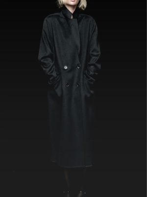 Autumn Women’s Collared Double-Breasted Loose Unisex Long Trench Coat