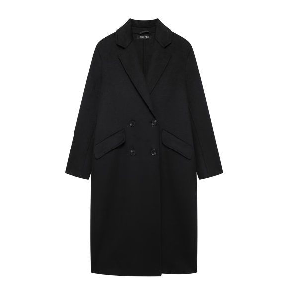 Autumn Women’s Collared Double-Breasted Loose Unisex Long Trench Coat - Image 2