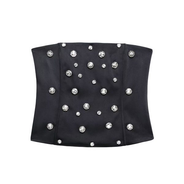 Sexy Jewelry Corset Top for Winter Women - Image 2