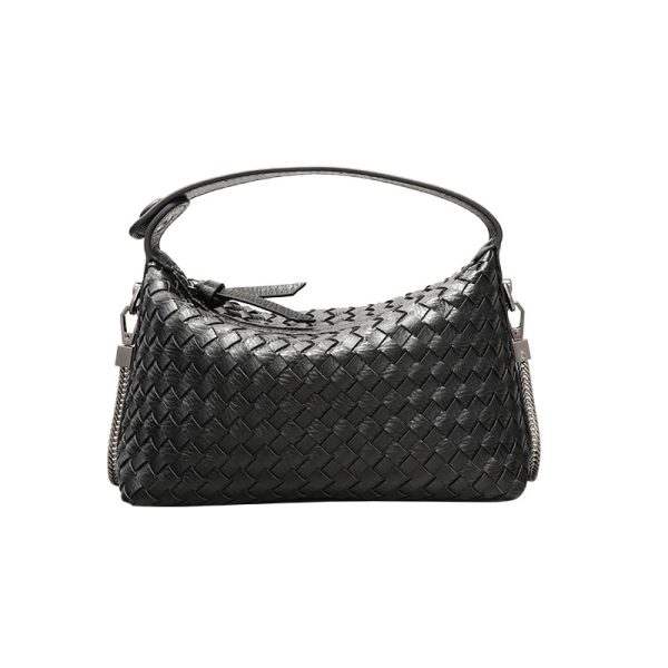 Outdoor Handmade Women Woven Bag Spring Summer Trendy Handbag - Image 4