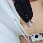 Gray Oversized Sweatpants: Y2K Harajuku Fashion photo review