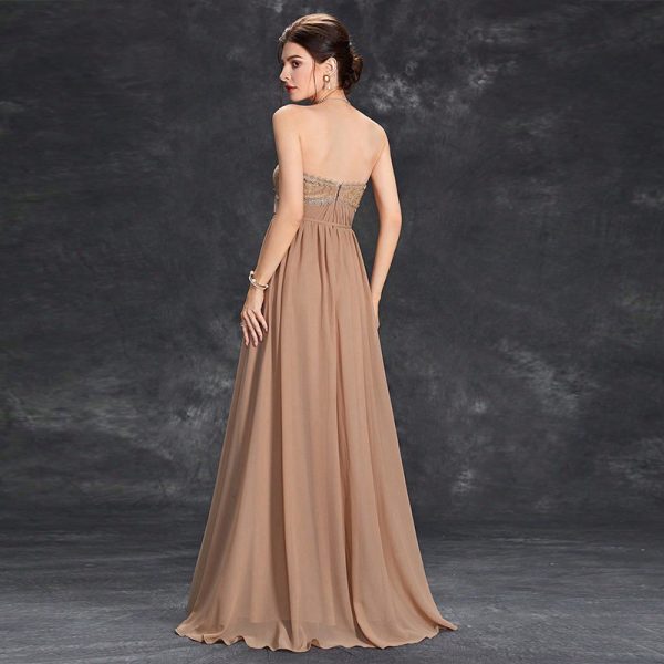 Elegant Tube Top Evening Dress for Formal Events - Image 3