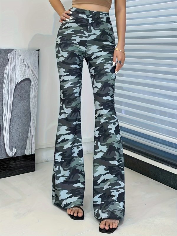 High Waist Slim Straight Flared Pants for Autumn - Image 2