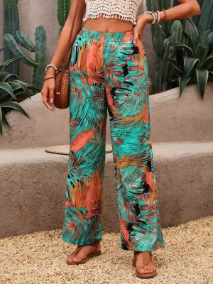 Women’s High-Waist Wide-Leg Pants for Spring & Summer