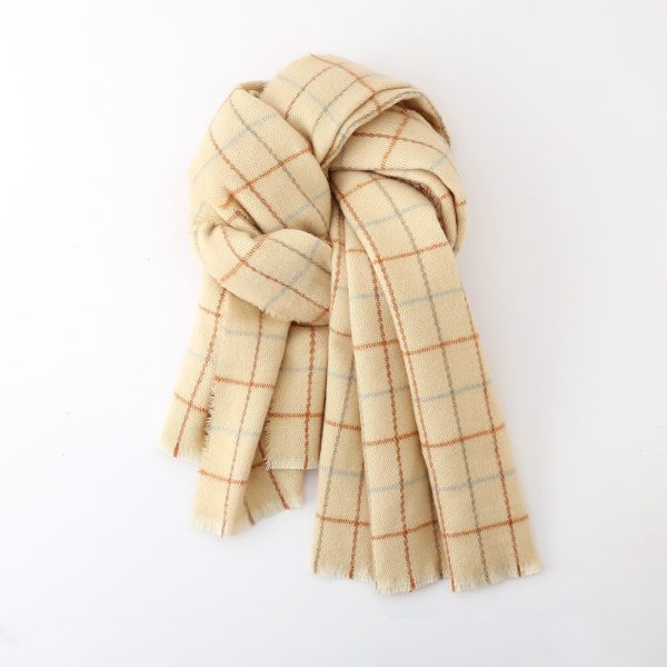 Women’s Cashmere-Like British Plaid Scarf - Autumn Winter Couple Scarf - Image 2