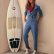 Women's Fall Street-Style Pocket Washed One-Piece Trousers