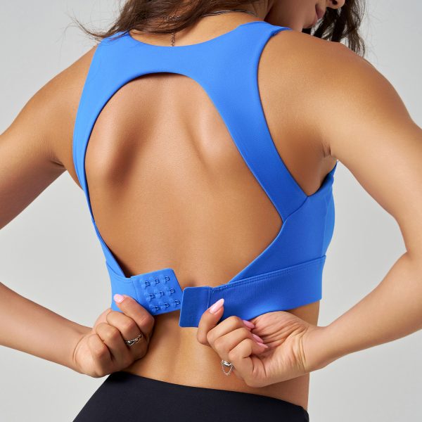 High-Strength Push-Up Sports Bra with Removable Pads - Image 2