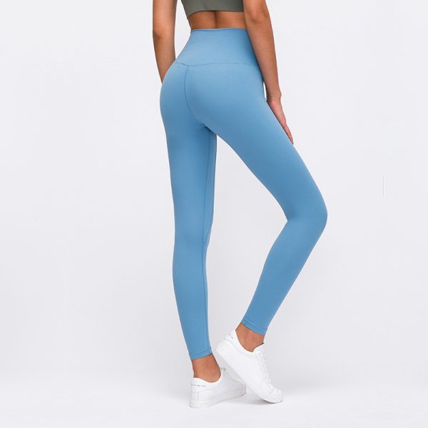 High-Waist Nude Feel Yoga Pants for Women with Hip Lift and Stretch - Image 2