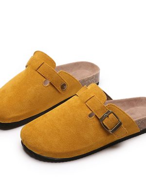 Closed Toe Casual Slippers for Women and Couples