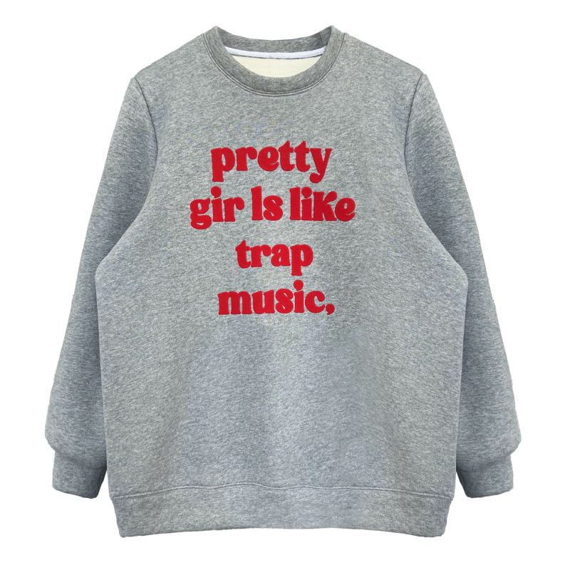 Loose Sweater Women Fleece Lined Thickened Autumn Winter - Image 3