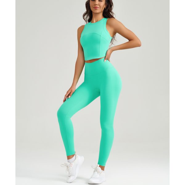 Sportswear Suit High Grade Yoga Clothes High Elastic Fitness Outerwear Fitness Running Two Piece Suit