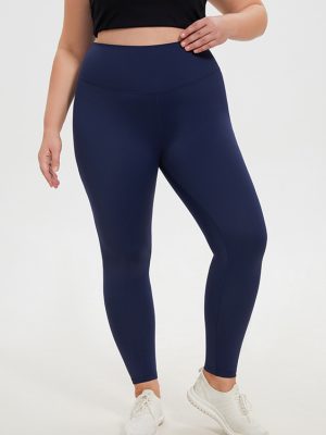 Plus Size High-Waist Peach Hip Lifting Yoga & Fitness Pants