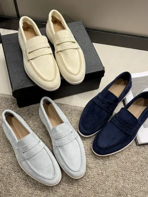 Genuine Leather Men Casual Shoes Luxury Brand Soft Men Loafers Moccasins Slip on Leisure Walking Shoe