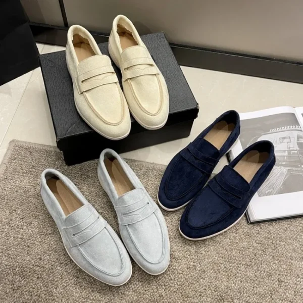 Genuine Leather Men Casual Shoes Luxury Brand Soft Men Loafers Moccasins Slip on Leisure Walking Shoe