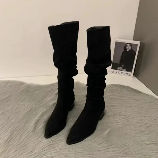 Women Knee High Boots Autumn Winter Female Shoes Fashion Female - Image 4