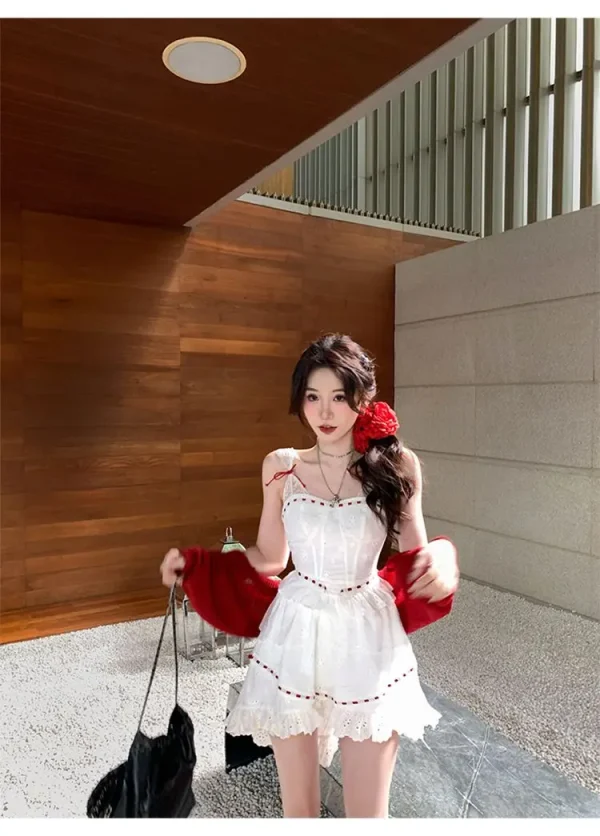 Mini Dress Woman Korean Fashion Short Party Dress Hot Girl - Image 5