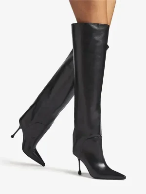 High Heel Over Knee Long Boots Fashion Pointed Thigh Boots Women’s Comfort Long Boots