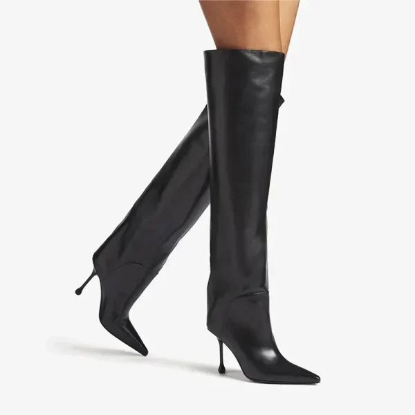 High Heel Over Knee Long Boots Fashion Pointed Thigh Boots Women's Comfort Long Boots