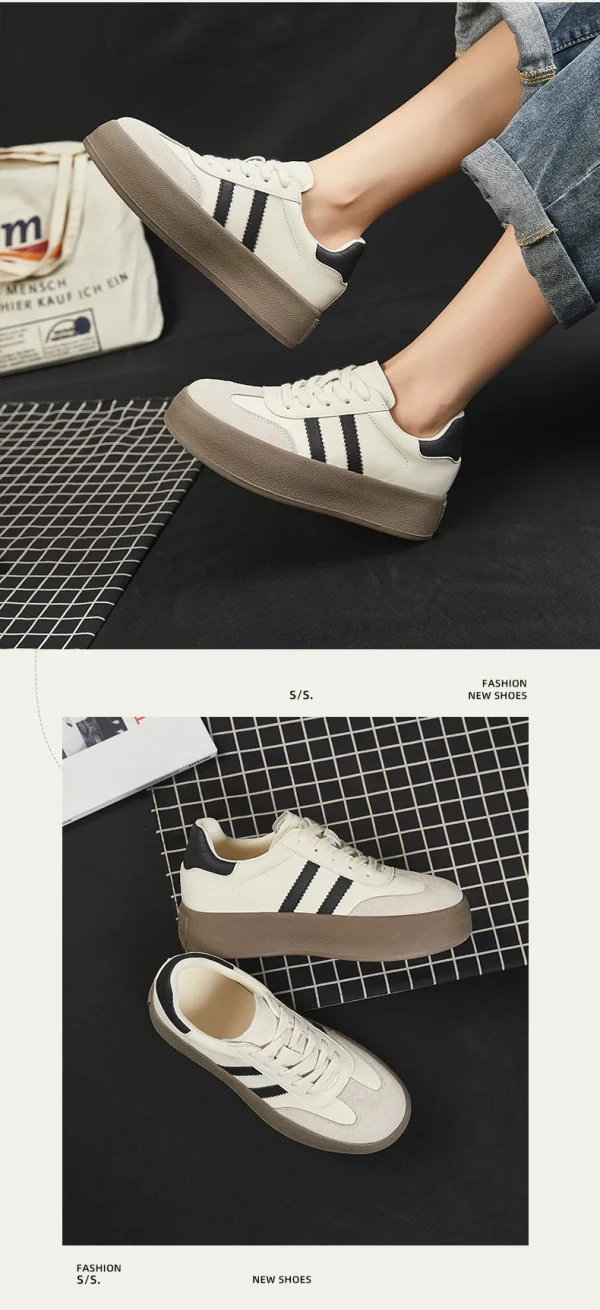 Fashion Casual Shoes Outdoor Lace Up Sneakers for Women Female Comfortable Versatile Sport Shoes - Image 7