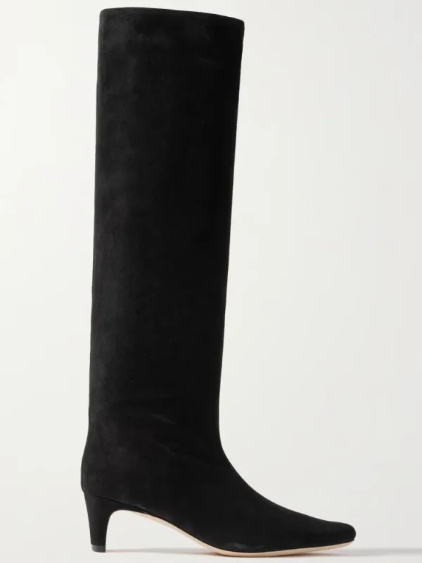 Square Toe, Low Heel, Thick Heel, Knee High Women's Boots, Fashionable High Boots - Image 7