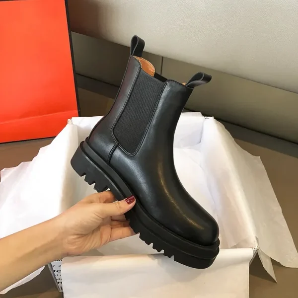 Classics Chelsea Boots Women Black Ankle Boots Autumn Winter Shoes 2025 - Image 6