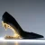 500 Black gold heel