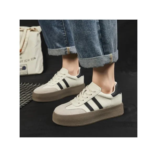 Fashion Casual Shoes Outdoor Lace Up Sneakers for Women Female Comfortable Versatile Sport Shoes - Image 2