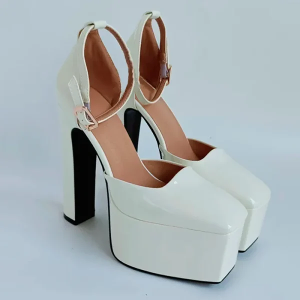 Women's High Heels Patent Leather Wedding Shoes Luxury Sexy Paris Fashion Banquet Women's Shoes