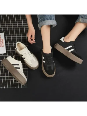 Fashion Casual Shoes Outdoor Lace Up Sneakers for Women Female Comfortable Versatile Sport Shoes