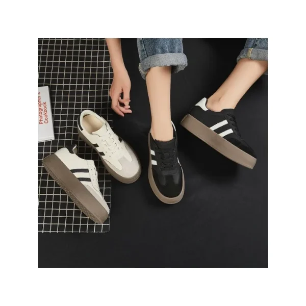 Fashion Casual Shoes Outdoor Lace Up Sneakers for Women Female Comfortable Versatile Sport Shoes