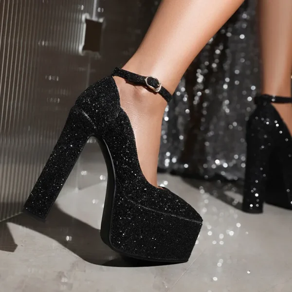 High Heels Fashion Pointed Elegant Women's Wedding Show Party Women's Shoes - Image 4