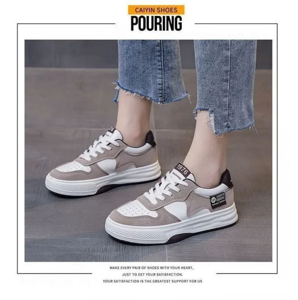 Women Sneakers Platform Vulcanized Shoes Fashion Comfortable Women's Shoes - Image 9