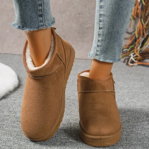 Women Snow Boots Warm Comfort 2024 Winter Casual Shoes New Trend Hot Sale Walking Non-slip Chaussures Femme