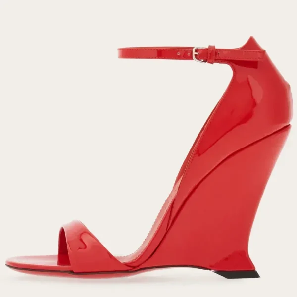 Women's Summer Thick High Heel Sandals Fashion Pointed  Women's Large Dress Sandals - Image 7