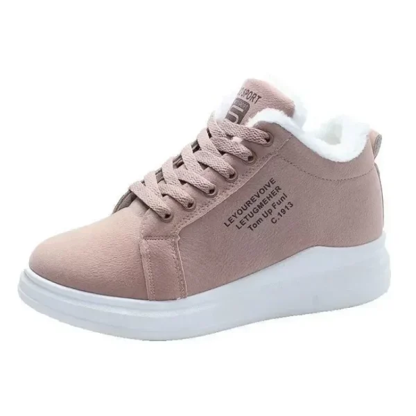 Women Ankle Boots Woman Warm Plush Vulcanized Shoes Casual Walking Sneakers - Image 6