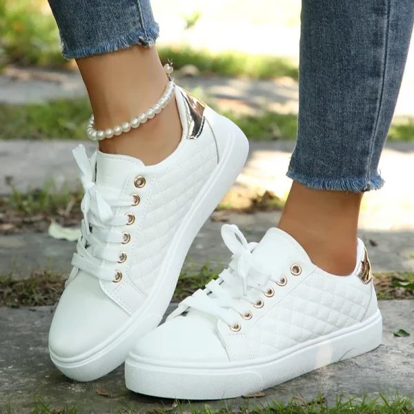 Women Sneakers Tennis Platform Shoes for Women Comfort Casual Flat Tenis Woman - Image 3