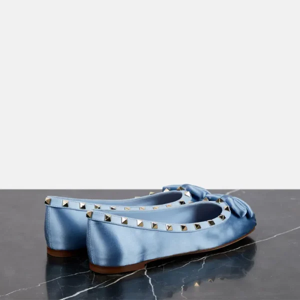 Women's Flat Shoes Mary Jane Single Shoes Round Head Rivet Ballet Women's Shoes  Sandals - Image 11