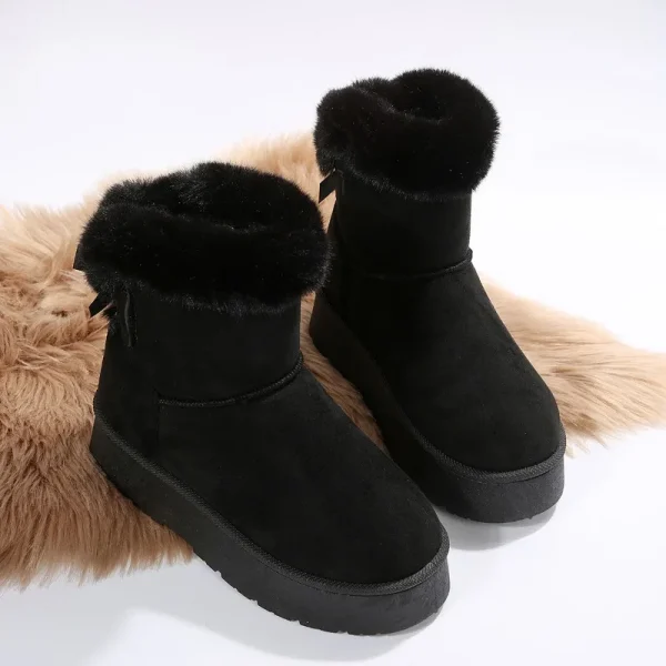 Snow Boots Women Winter Shoes Women Platform Boots Warm Plush Cotton - Image 5