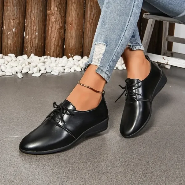 Leather Summer Loafers Women Casual Shoes Moccasins Soft Pointed Toe Ladies Footwear Women Flats Shoes Female - Image 3