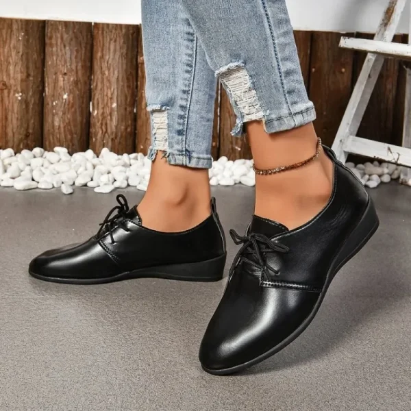 Leather Summer Loafers Women Casual Shoes Moccasins Soft Pointed Toe Ladies Footwear Women Flats Shoes Female - Image 5