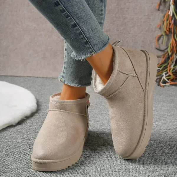 Women Snow Boots Warm Comfort 2024 Winter Casual Shoes New Trend Hot Sale Walking Non-slip Chaussures Femme - Image 6