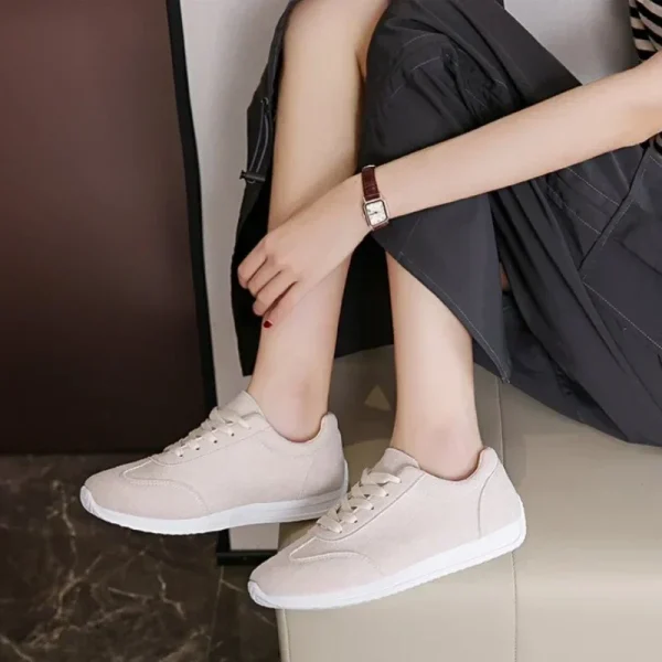 Leather Sneakers Sport Shoes Comfortable Spring Sneakers Casual Shoes 2025 Fashion - Image 6