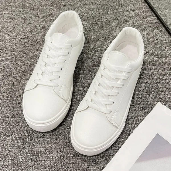 Men Casual Shoes Genuine Leather Mens Shoes Comfortable Sneakers Man Loafers Breathable High Quality White Shoes - Image 6