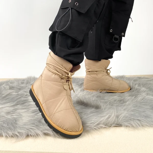 Women Ankle Boots Winter Warm Female Snow Boots Platforms Casual Short Shoes Woman Boots - Image 2